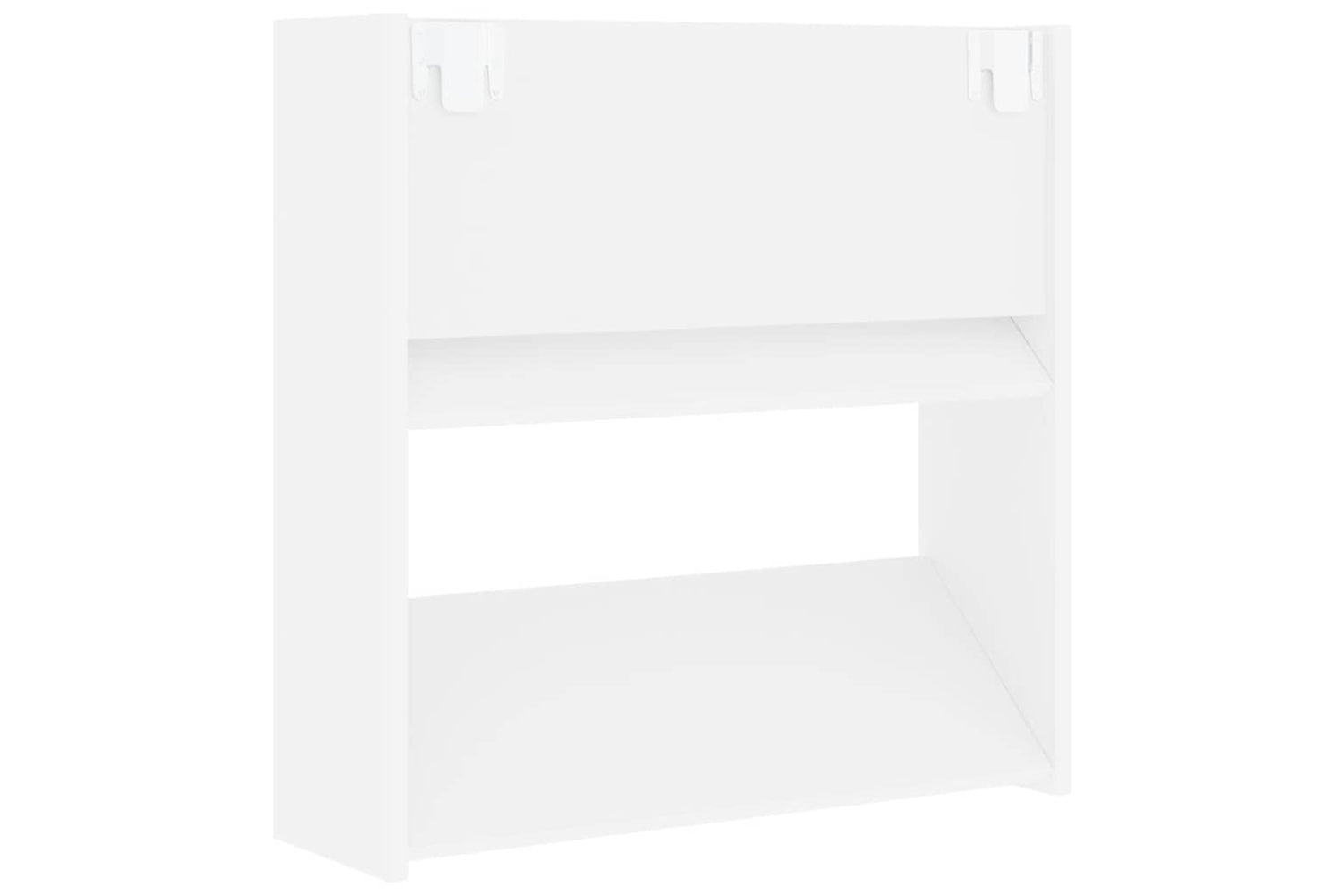 vidaXL 806716 Wall Shoe Cabinets 4 Pcs White 60x18x60cm Engineered Wood-7