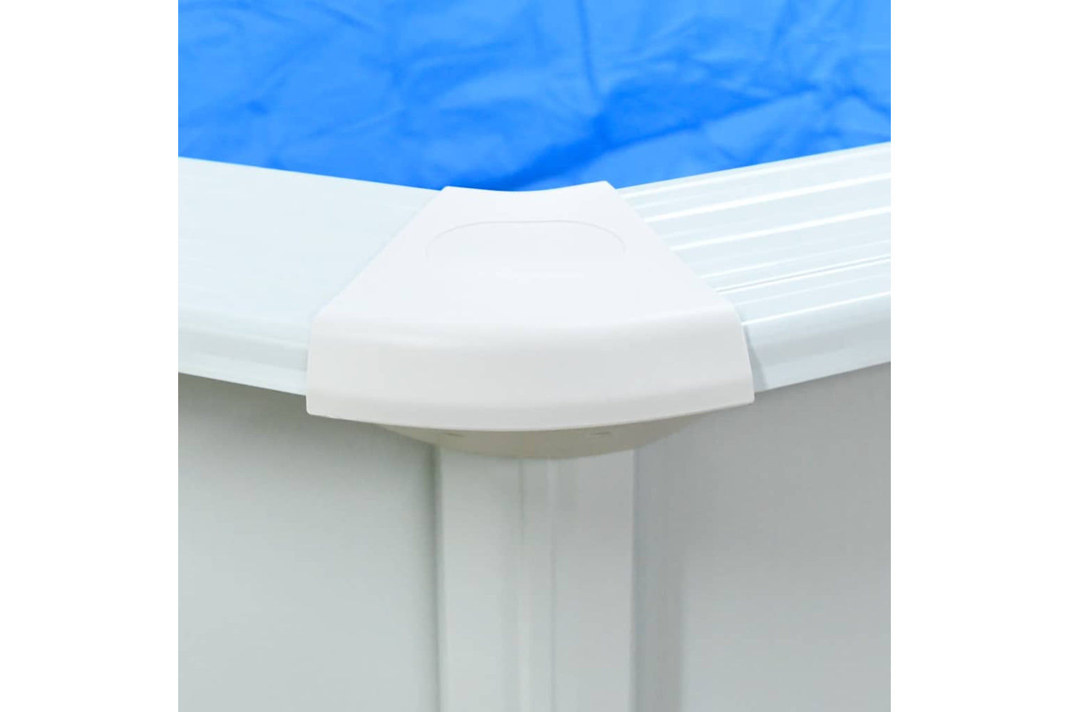 Vidaxl Swimming Pool With Steel Wall Oval 490x360x120 Cm White-6