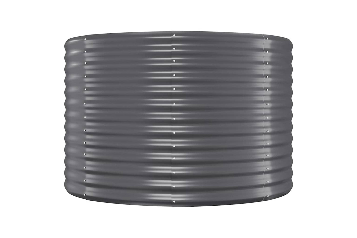 vidaXL 319056 Garden Raised Bed Powder-coated Steel 100x100x68cm Anthracite-2