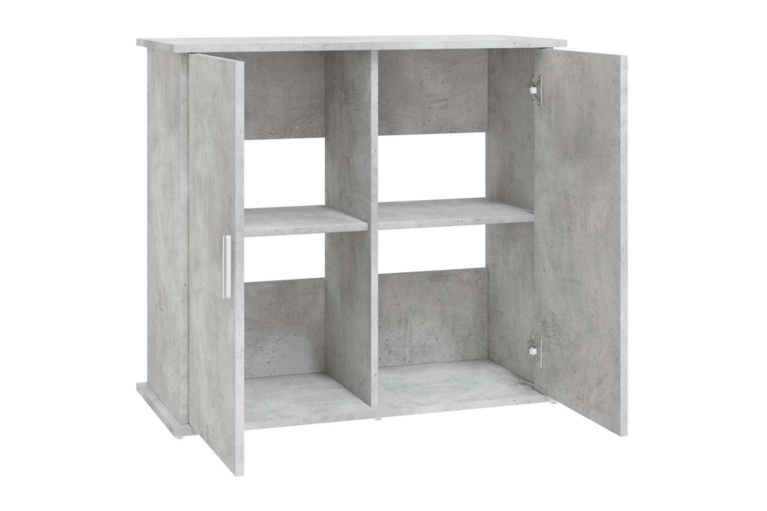 vidaXL 833627 Aquarium Stand Concrete Grey 81x36x73cm Engineered Wood-5