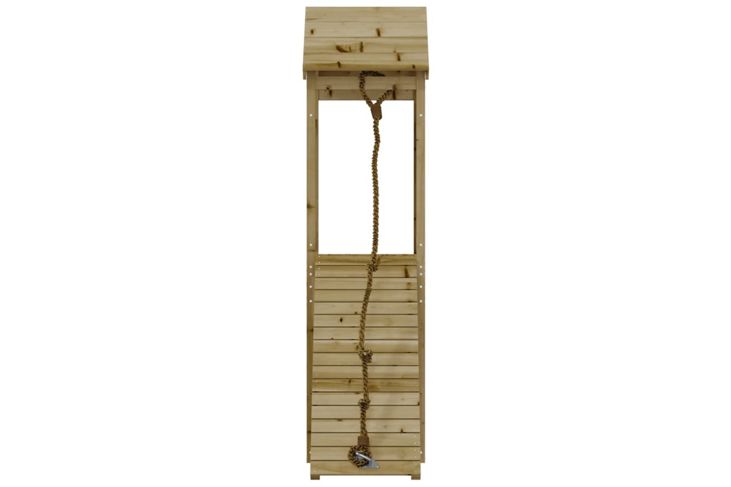 Vidaxl 3155812 Playhouse With Climbing Wall Impregnated Wood Pine-4