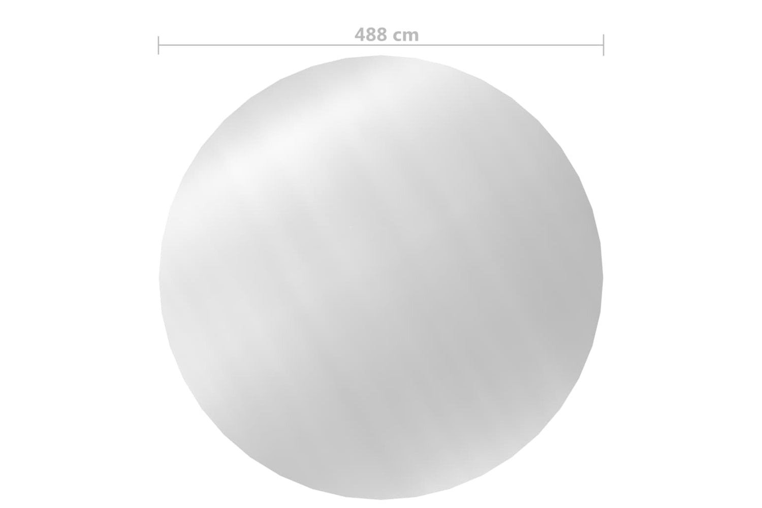 vidaXL 93089 Pool Cover Silver 488cm Pe-5