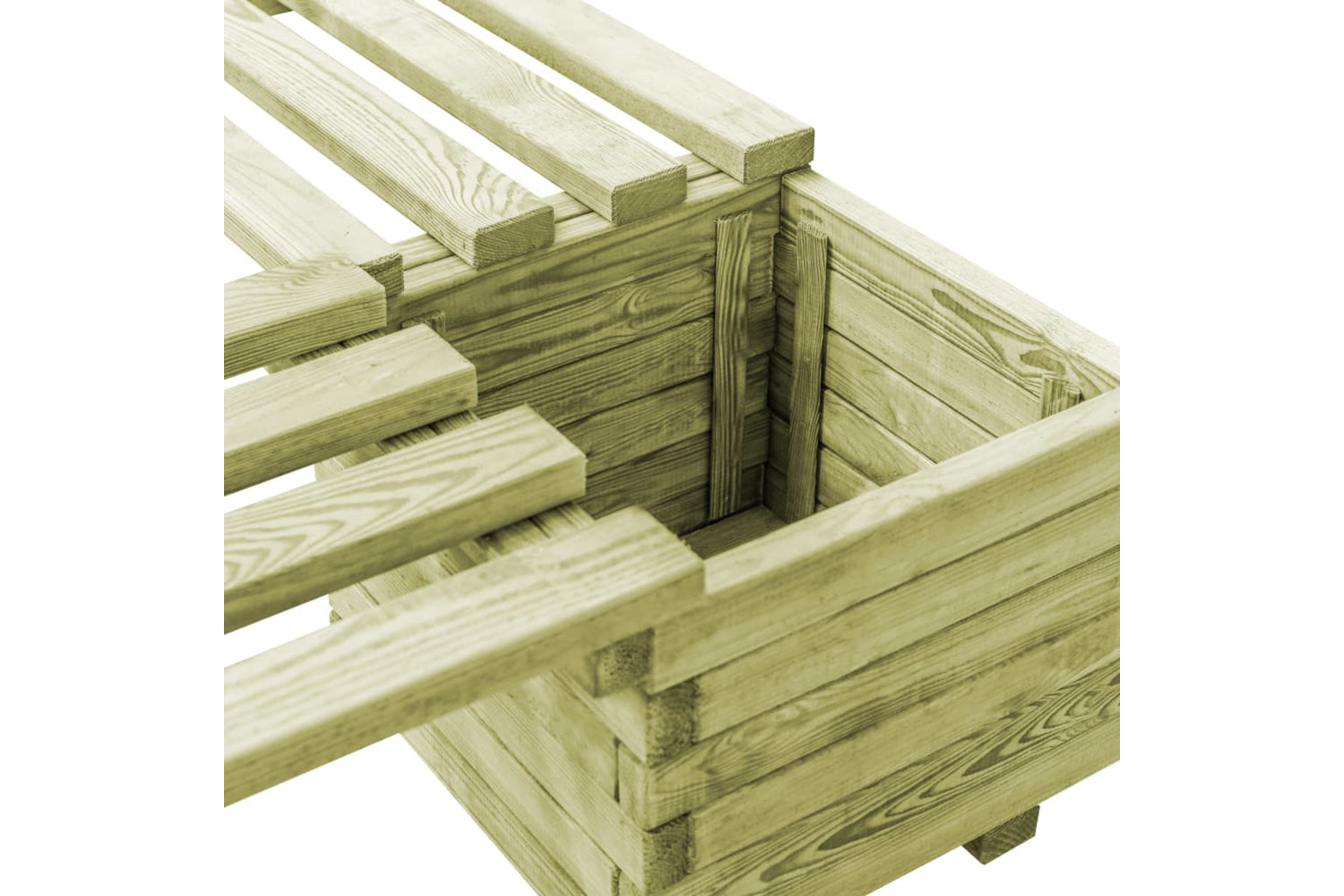 Vidaxl 44948 Garden Planter Bench Impregnated Pinewood-5