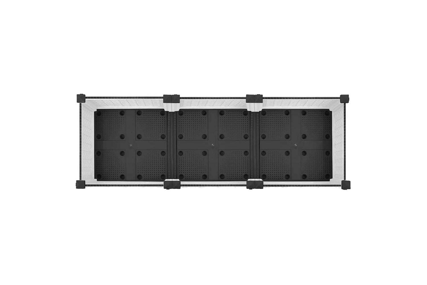vidaXL Raised Bed 120x40x71cm Polypropylene-5