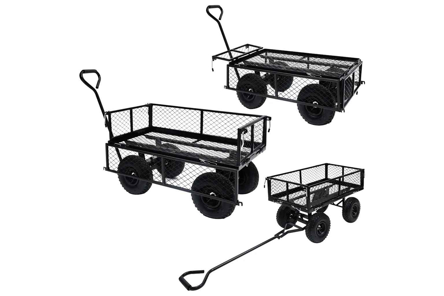 Vidaxl 92580 Garden Hand Trolley Black 250 Kg-7