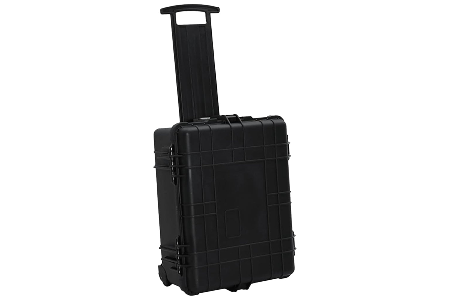 vidaXL 51797 Wheeled Flight Case Black 58x45x27cm Pp-7