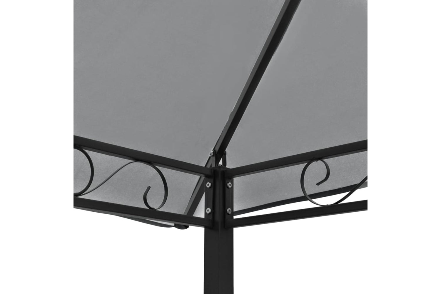 Vidaxl 44755 Garden Pavilion With Table And Benches 2.5x1.5x2.4 M Anthracite-3