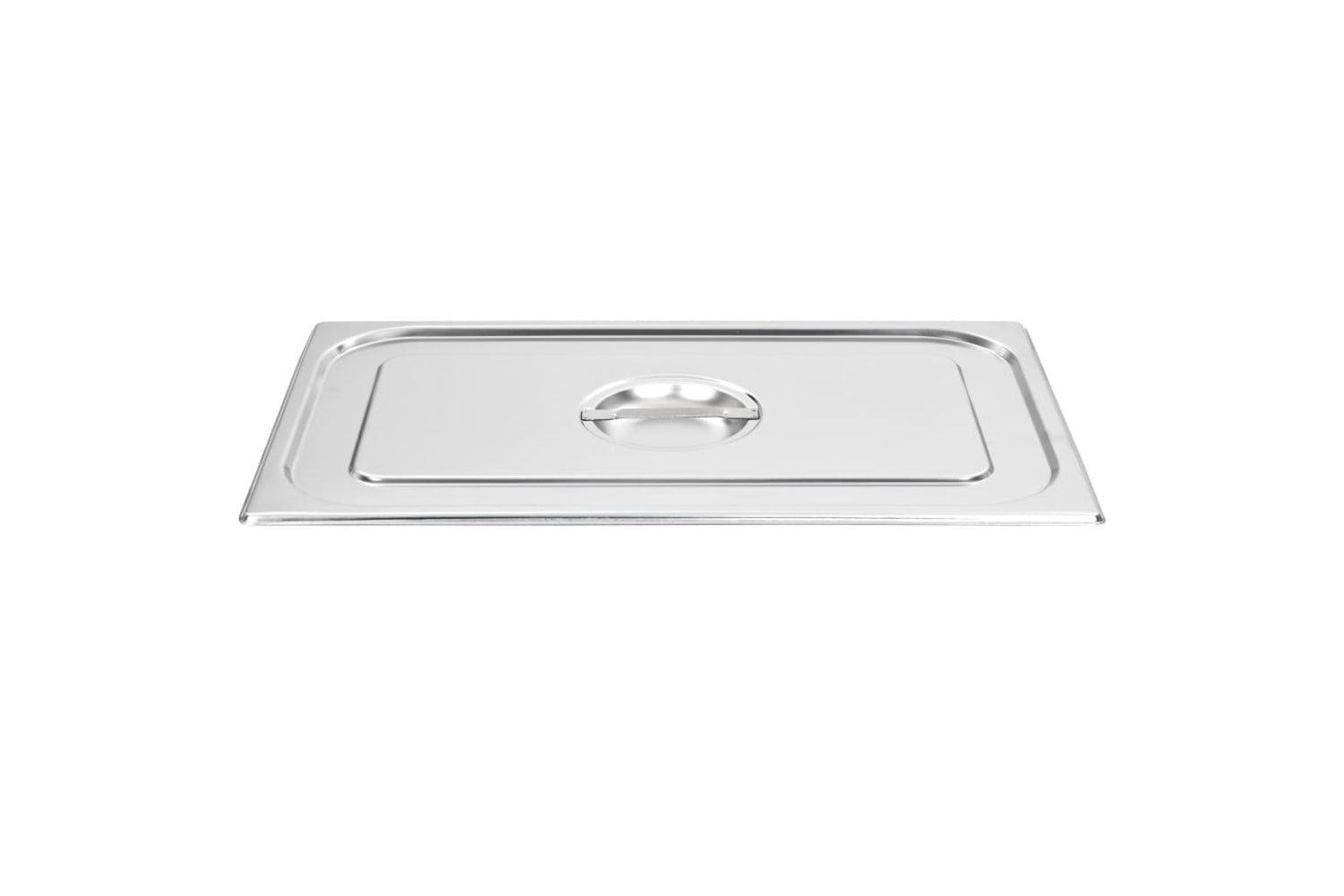 Vidaxl 50884 Lids For Gn 1/1 Pan 2 Pcs Stainless Steel-3