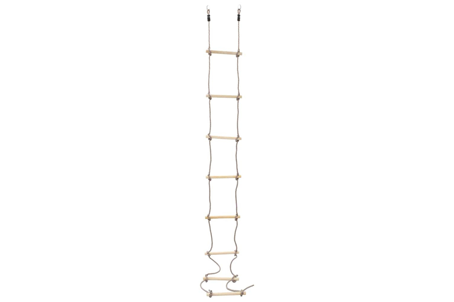 Vidaxl Kids Rope Ladder 290 Cm Wood-3