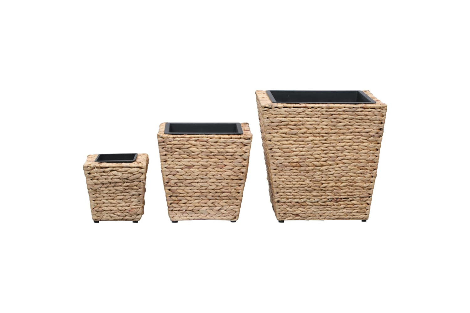 Vidaxl Raised Beds 3 Pcs Water Hyacinth-3