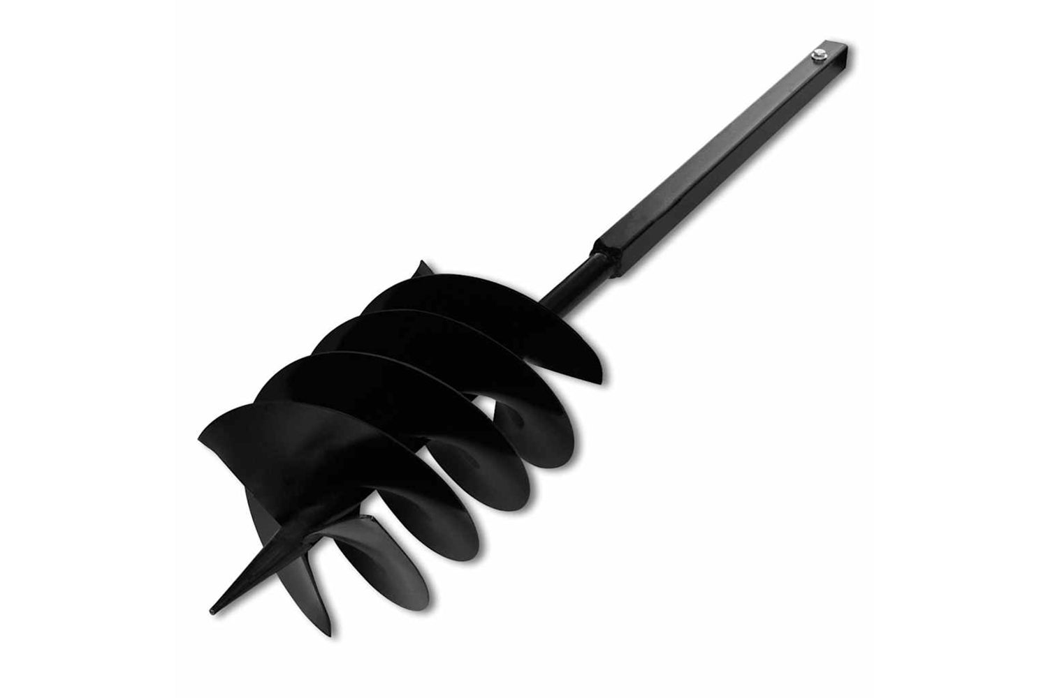 vidaXL 270537 Ground Drill With Handle 200mm With Extension Tube 13 M Steel-5