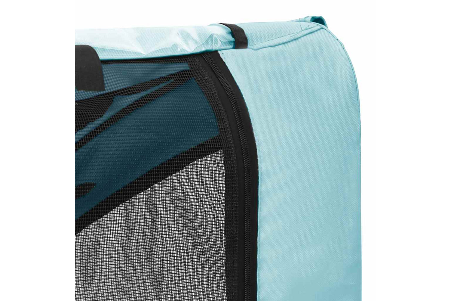 Vidaxl Pet Bike Trailer Blue And Black-6