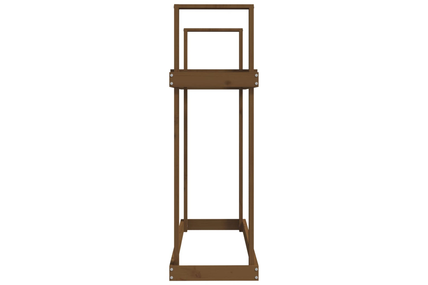 vidaXL 823860 Firewood Rack Honey Brown 110x35x108.5cm Solid Wood Pine-5