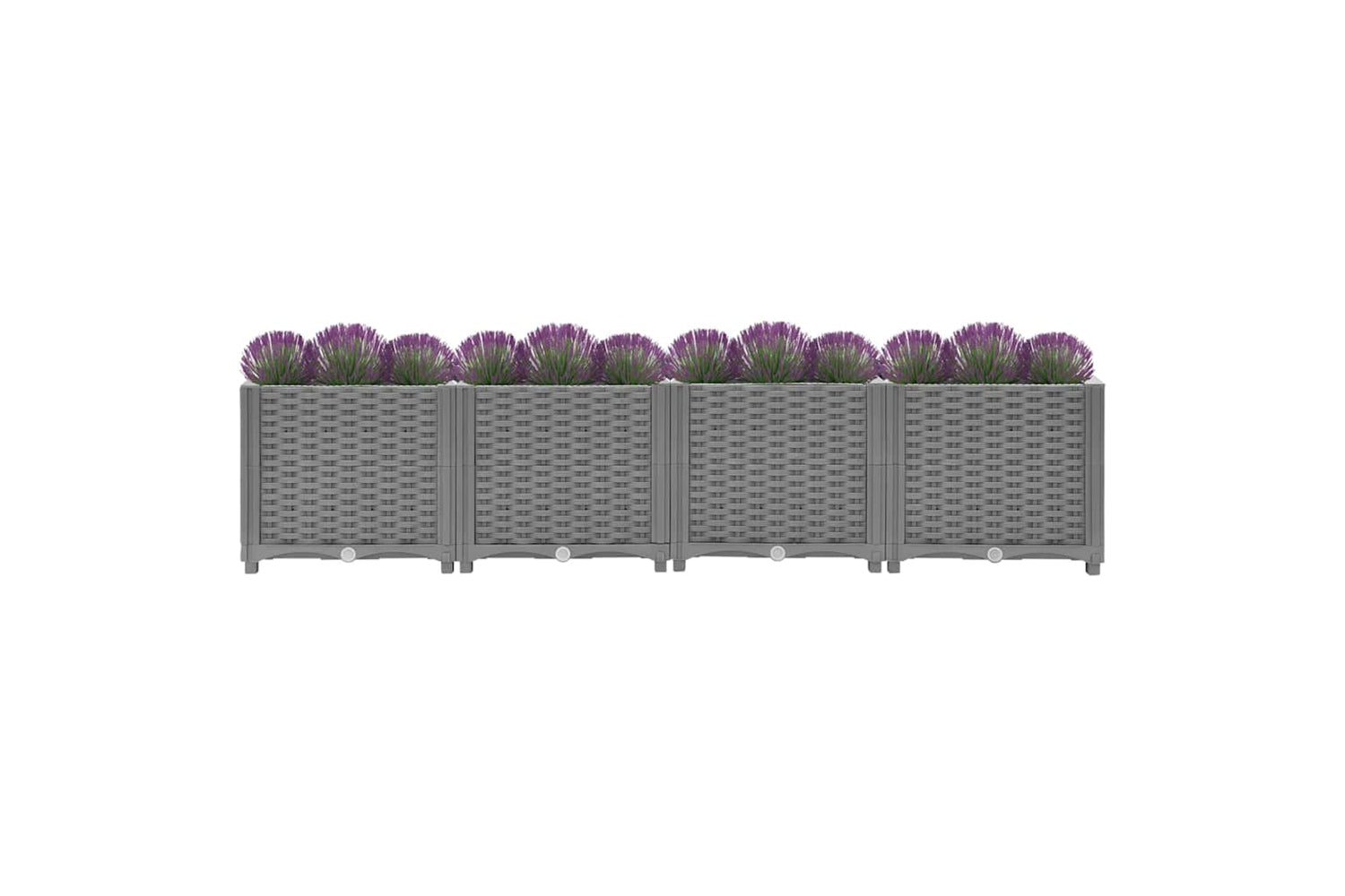 vidaXL Raised Bed 160x40x38cm Polypropylene-3