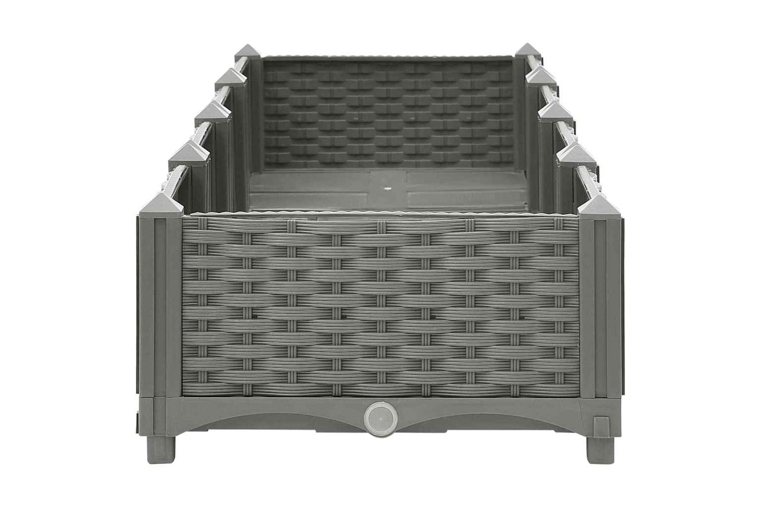 vidaXL Raised Bed 160x40x23cm Polypropylene-5