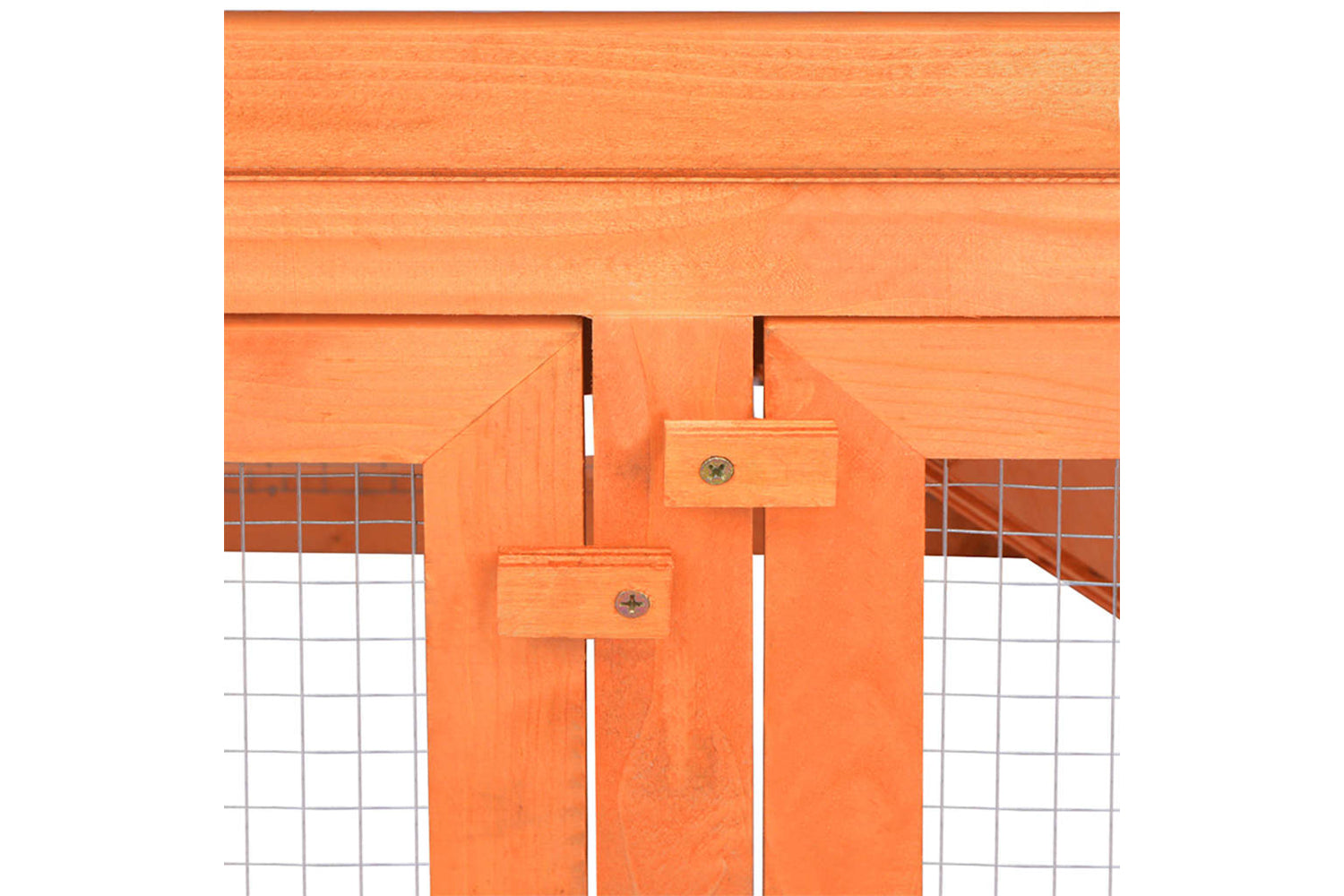 Vidaxl 170346 Animal Rabbit Cage Outdoor Run Wood-7