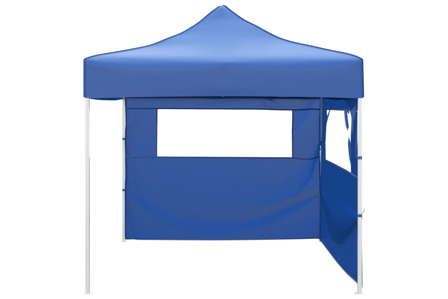 Vidaxl Foldable Tent With 2 Walls 3x3 M Blue-2