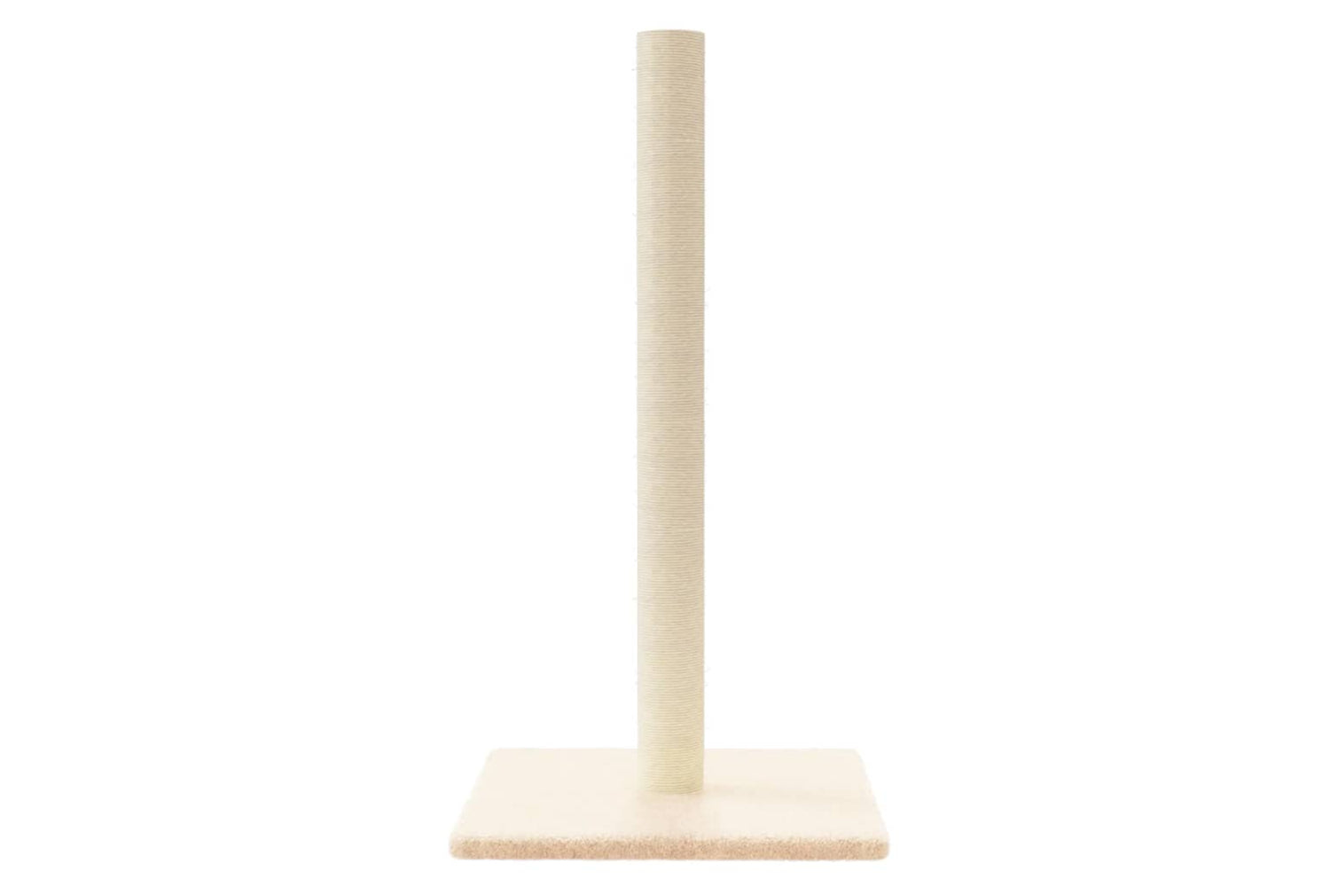 vidaXL 171678 Cat Scratching Post Cream 35x35x70cm-2