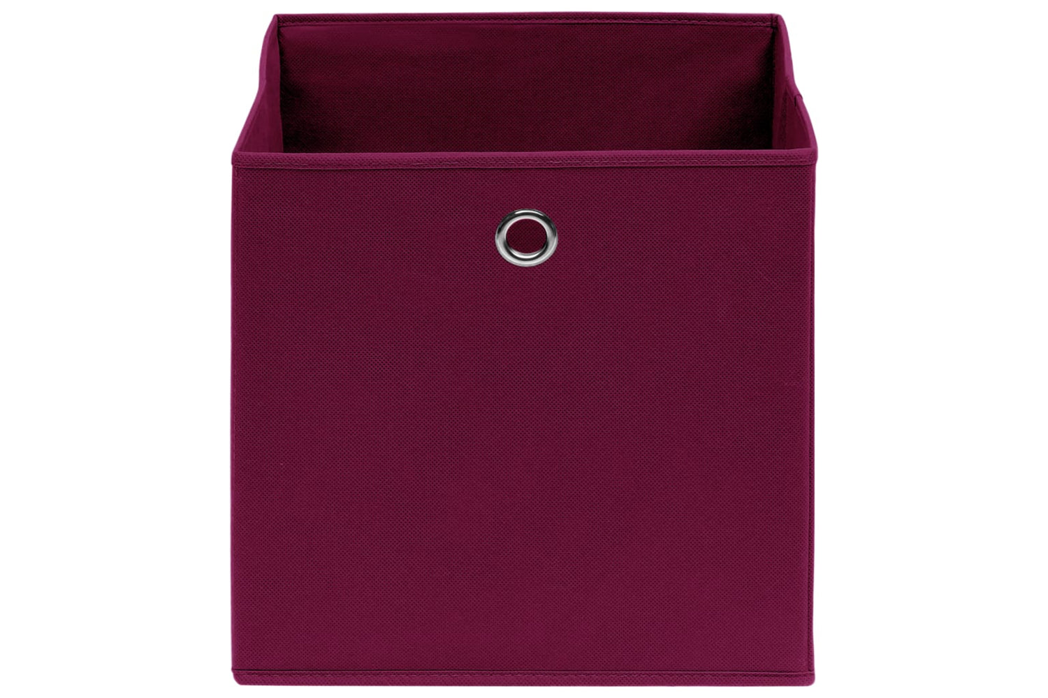 Vidaxl 288343 Storage Boxes 10 Pcs Dark Red 32x32x32 Cm Fabric-3