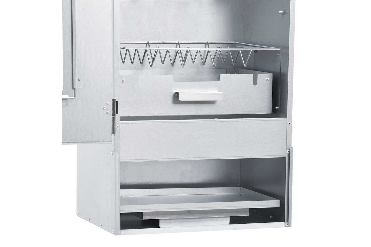 Vidaxl Bbq Oven Smoker With 1kg Wood Chips 44.5x29x83 Cm-6