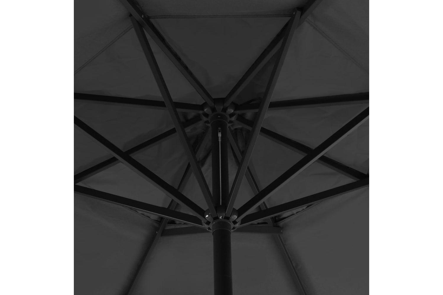 Vidaxl 276323 Outdoor Umbrella With Portable Base Anthracite-4