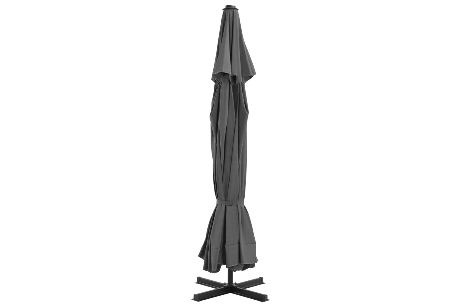 Vidaxl 276323 Outdoor Umbrella With Portable Base Anthracite-3