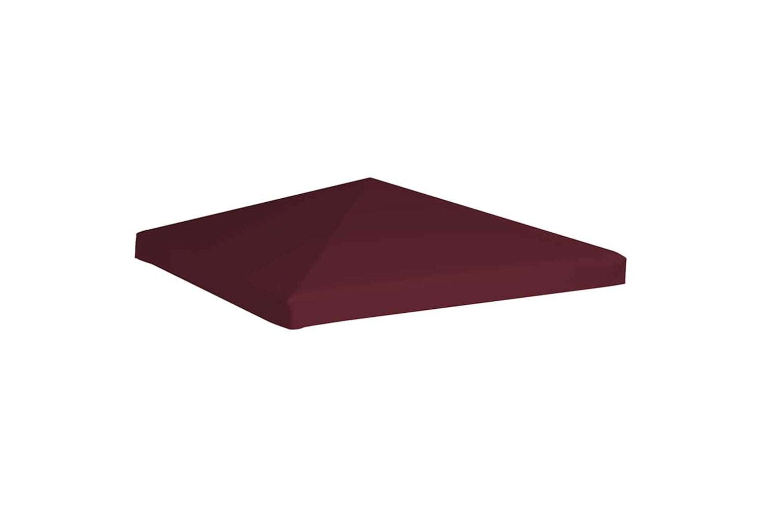 Vidaxl Gazebo Top Cover 310 G/m2 3x3 M Bordeaux-2