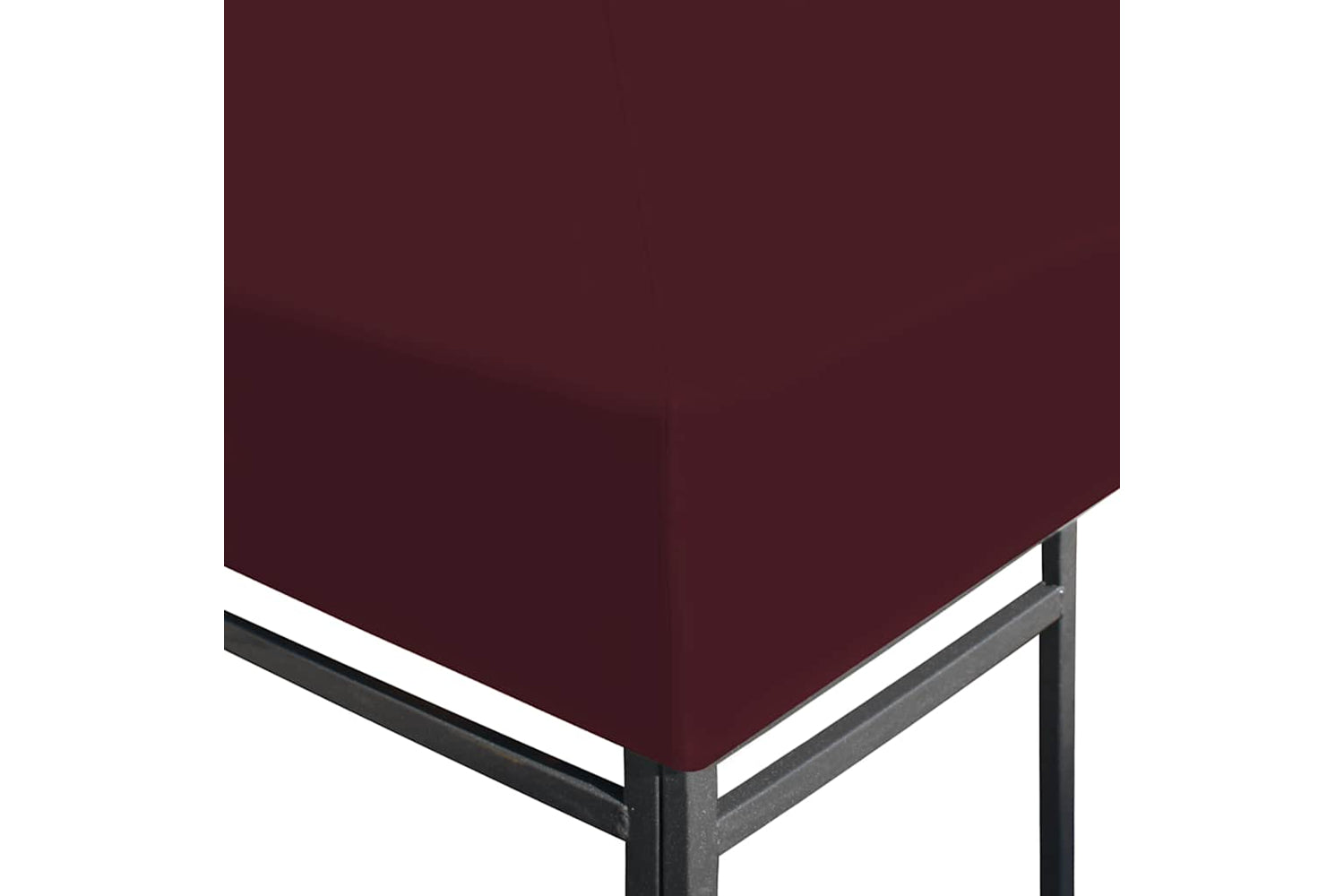Vidaxl Gazebo Top Cover 310 G/m2 3x3 M Bordeaux-3