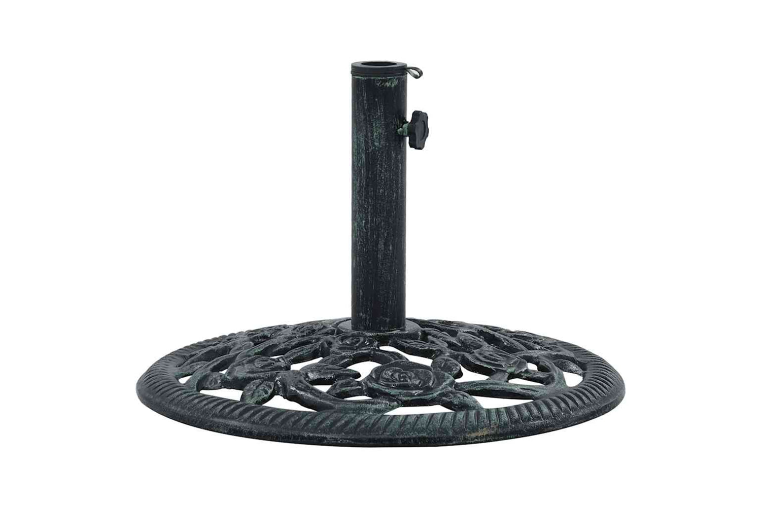 vidaXL 47863 Umbrella Base Green 9 Kg 40cm Cast Iron-3