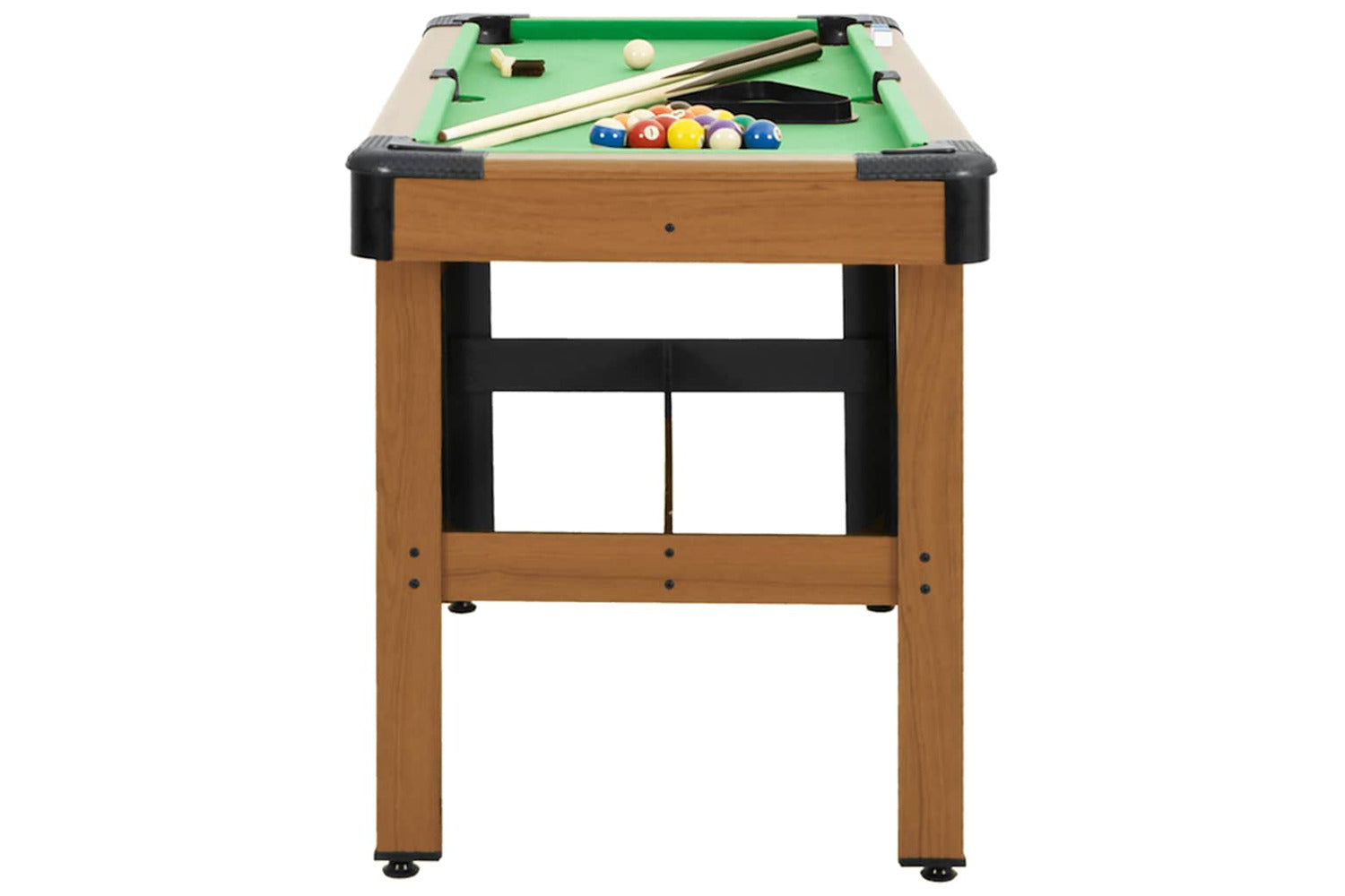 Vidaxl 4 Feet Billiard Table 122x61x76 Cm Brown-3