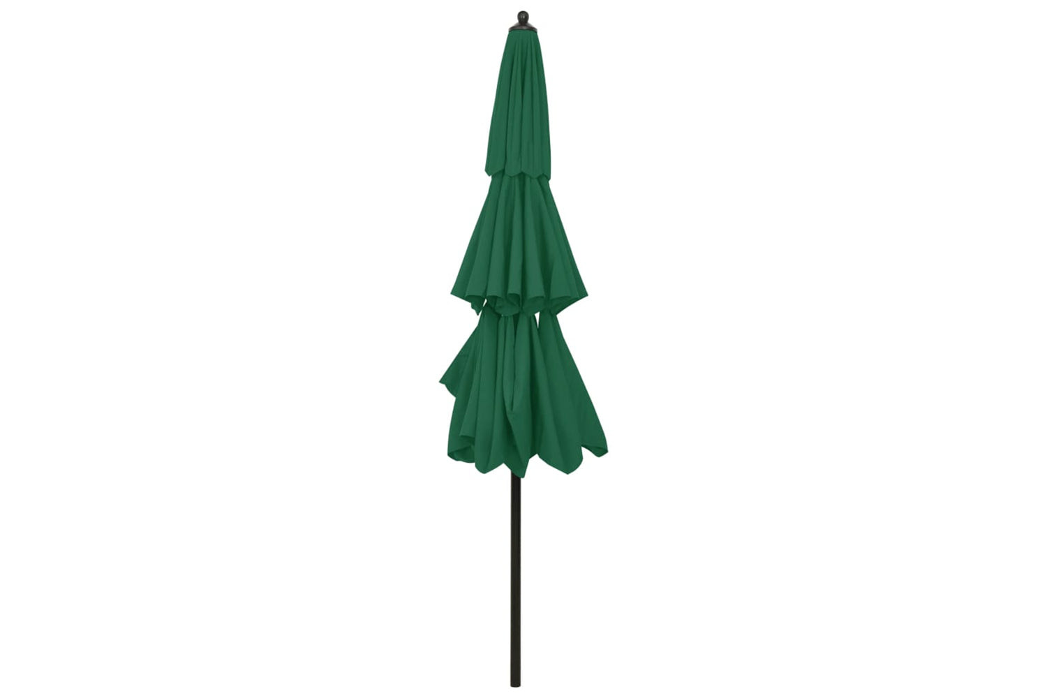 Vidaxl 313869 3-tier Parasol With Aluminium Pole Green 3 M-4