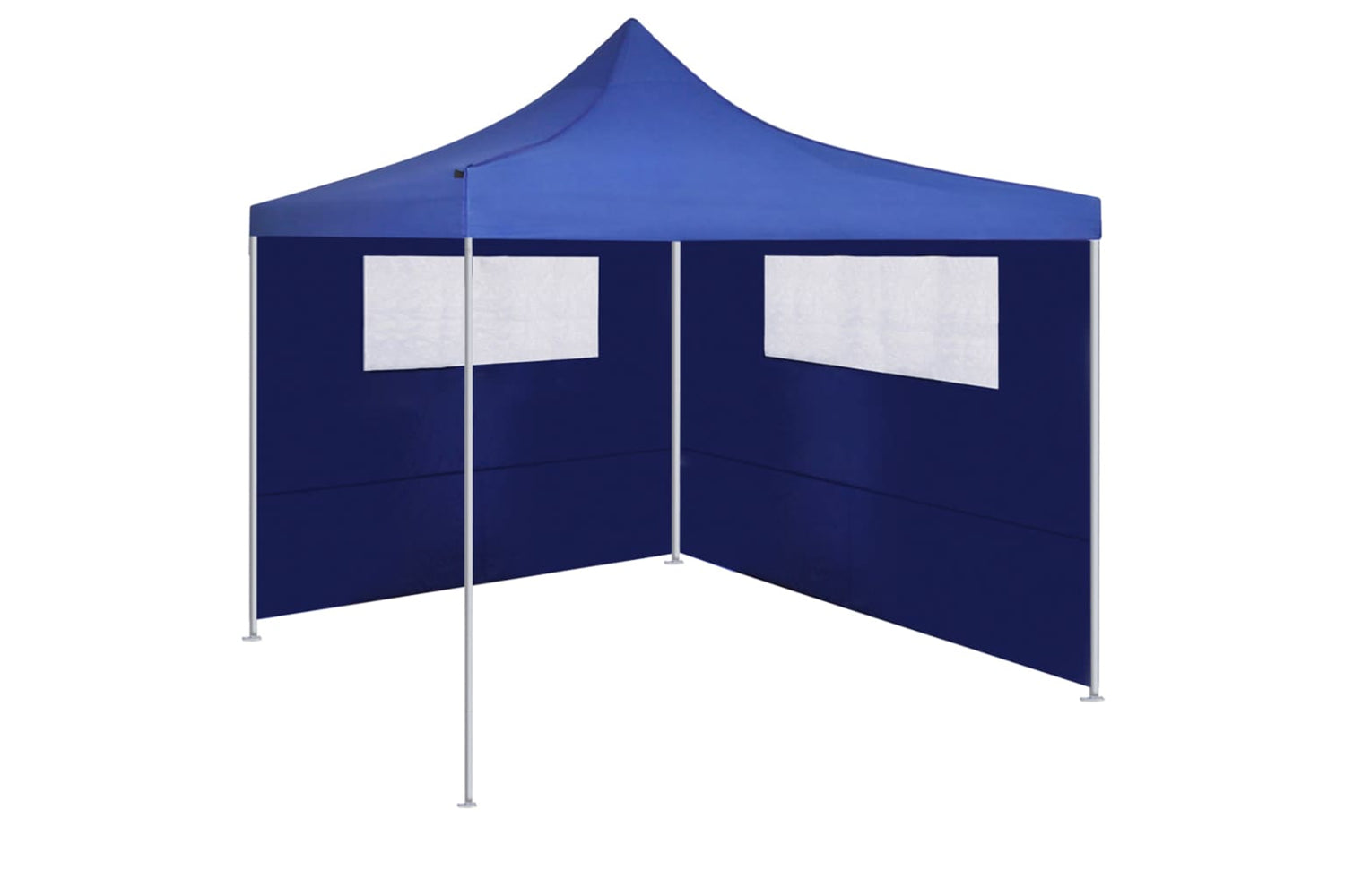 Vidaxl 3070414 Gazebo Sidewall With Windows 6x2 M Blue-2