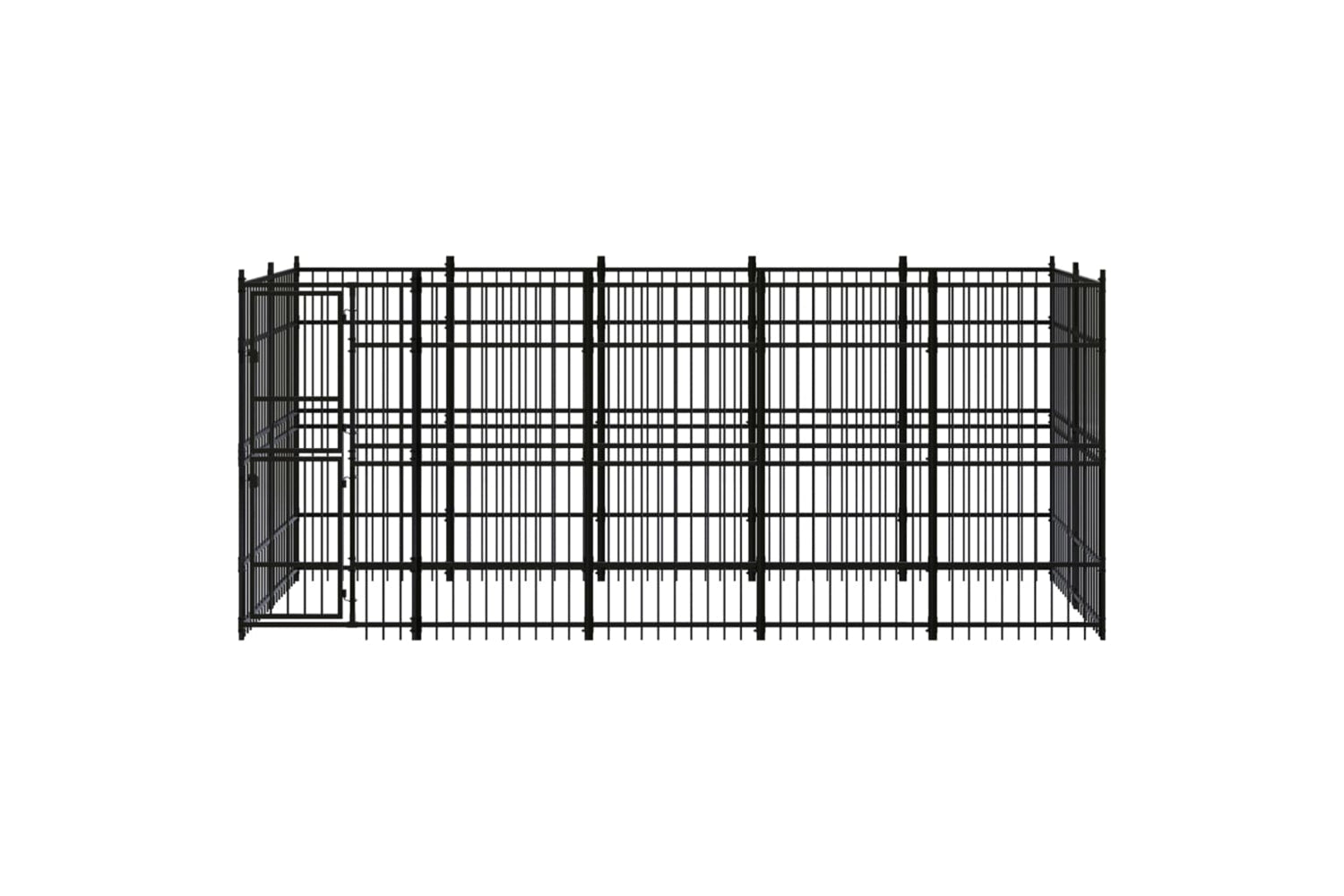 Vidaxl 3097959 Outdoor Dog Kennel Steel 9.22 M2-2
