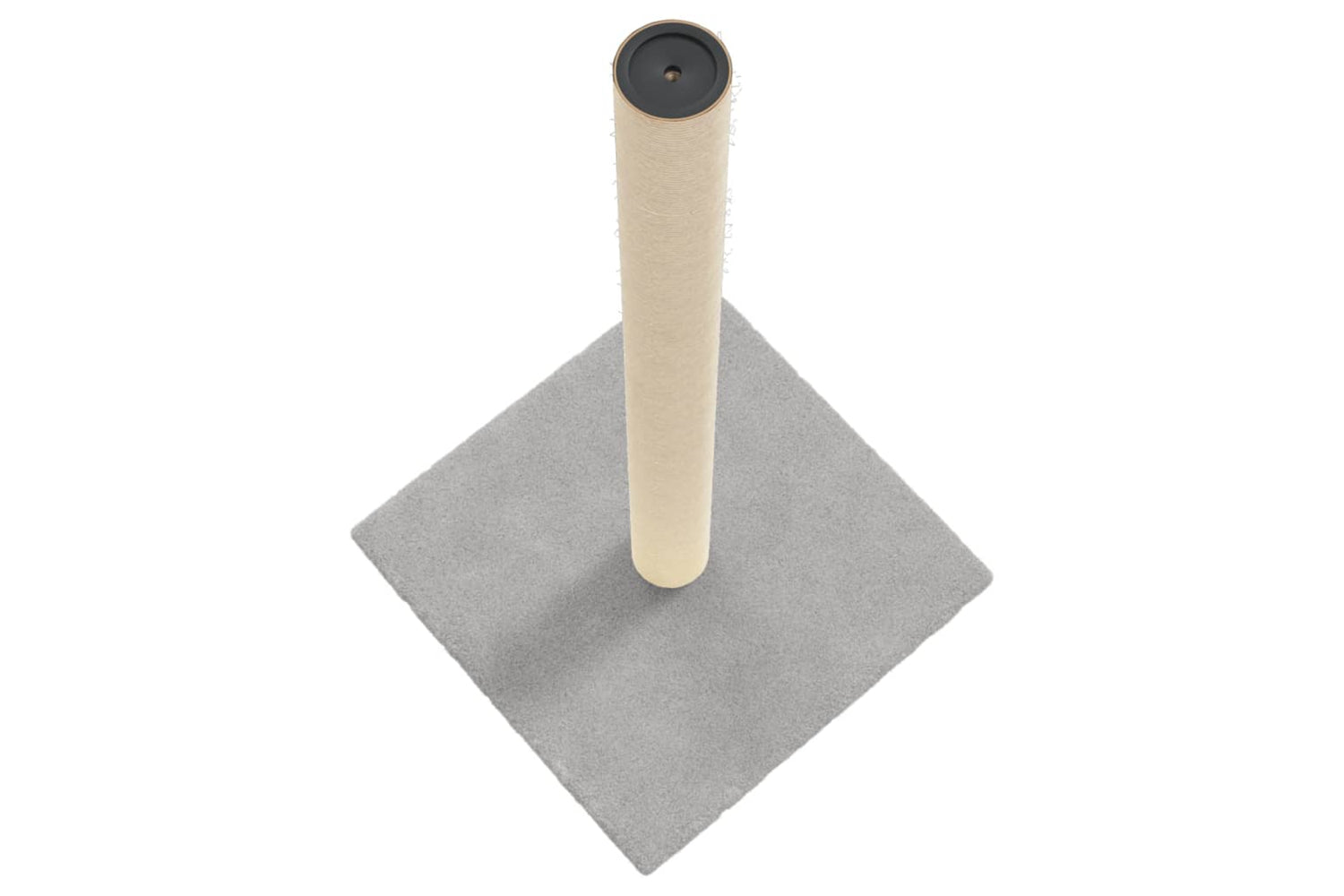 vidaXL 171679 Cat Scratching Post Light Grey 35x35x70cm-3
