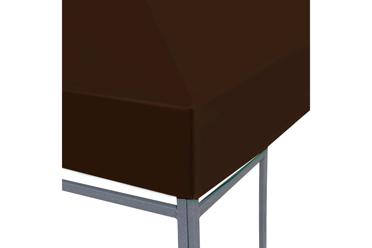 Vidaxl Gazebo Top Cover 310 G/m2 3x3 M Brown-3