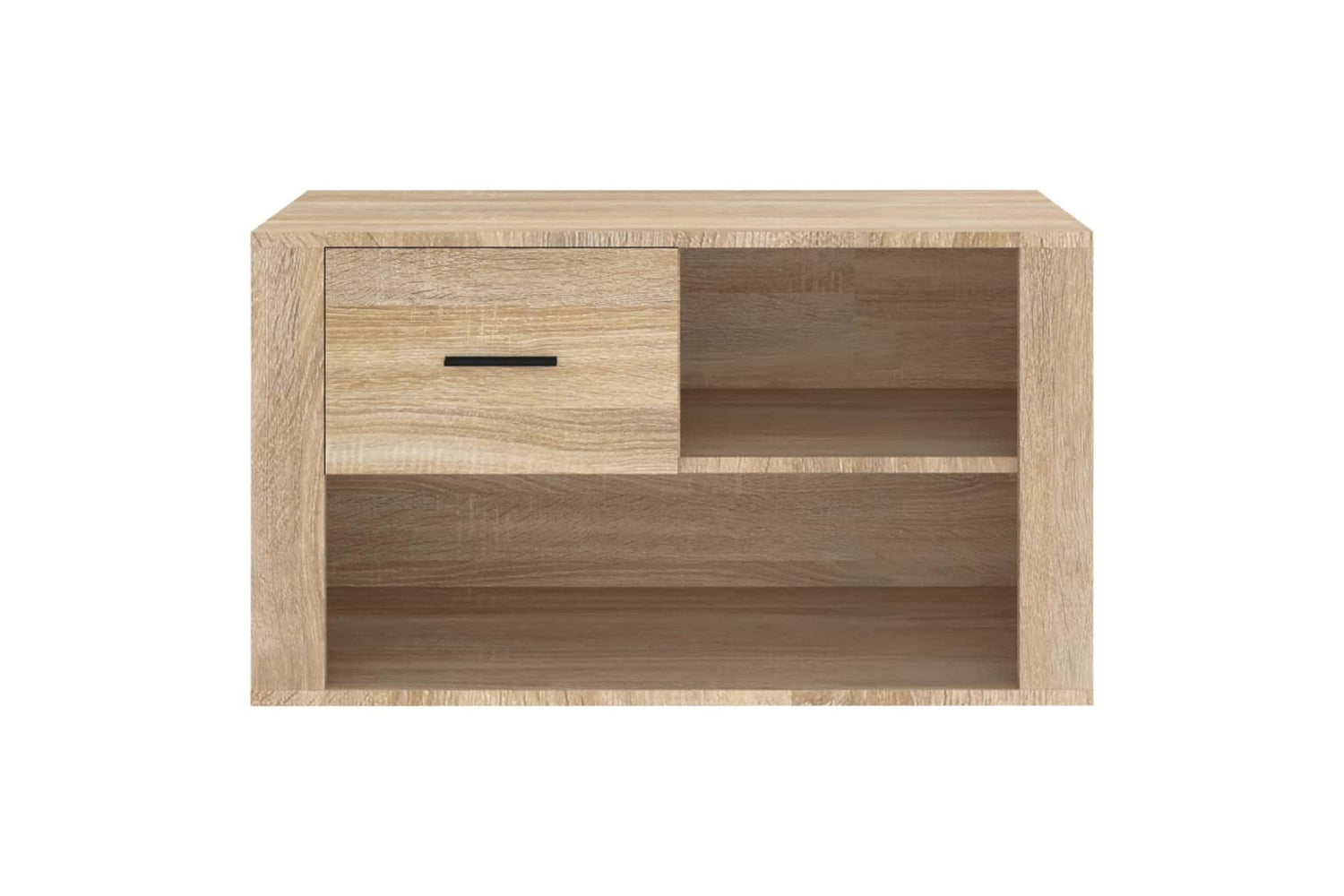 vidaXL 816755 Shoe Cabinet Sonoma Oak 80x35x45cm Engineered Wood-4