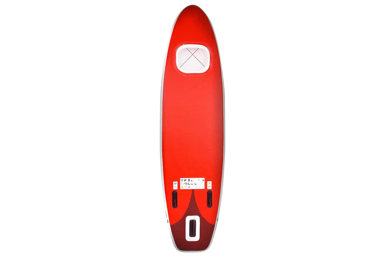Vidaxl Inflatable Stand Up Paddle Board Set Red 330x76x10 Cm-4