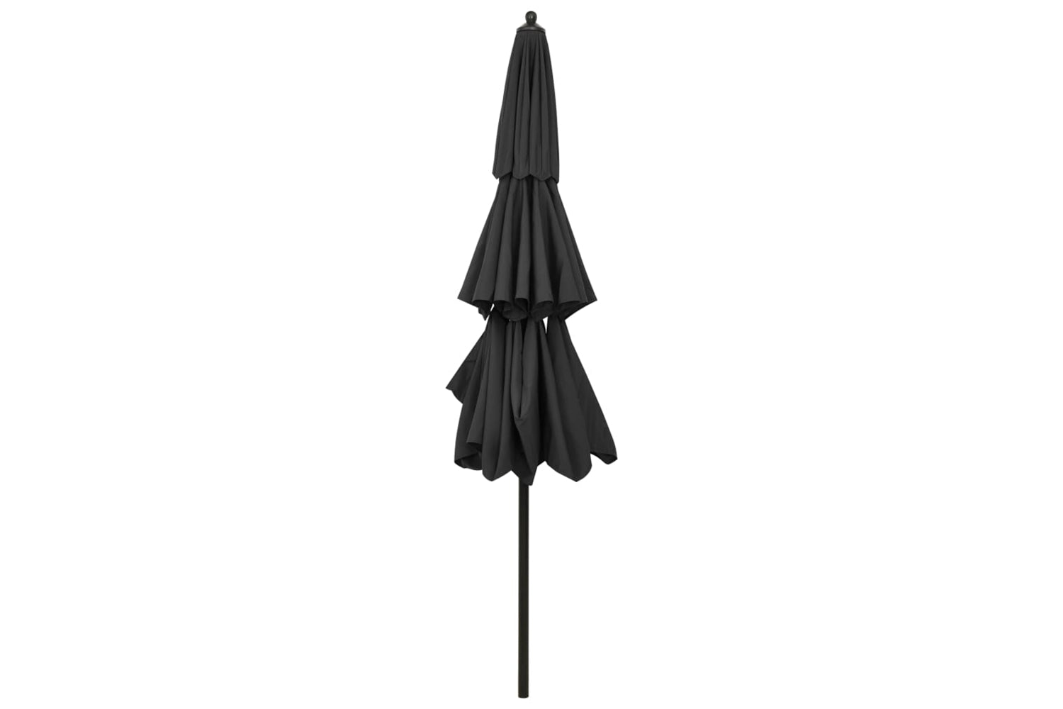 Vidaxl 313870 3-tier Parasol With Aluminium Pole Anthracite 3 M-4