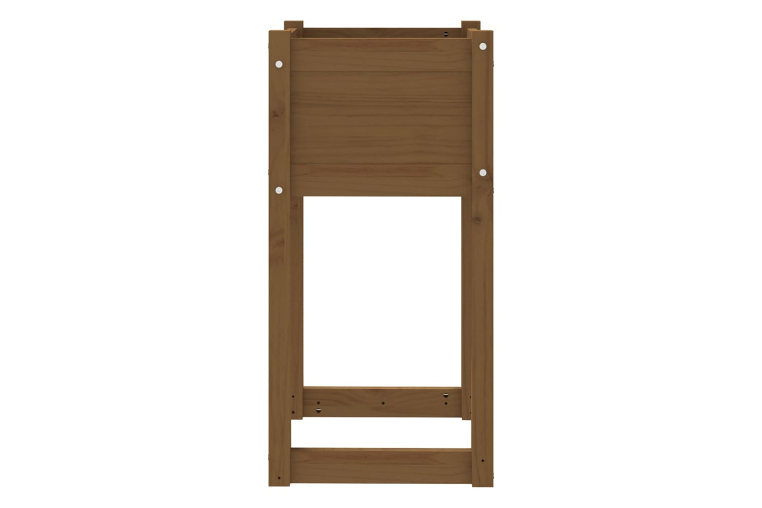 vidaXL 822128 Planter Honey Brown 40x40x81cm Solid Wood Pine-4