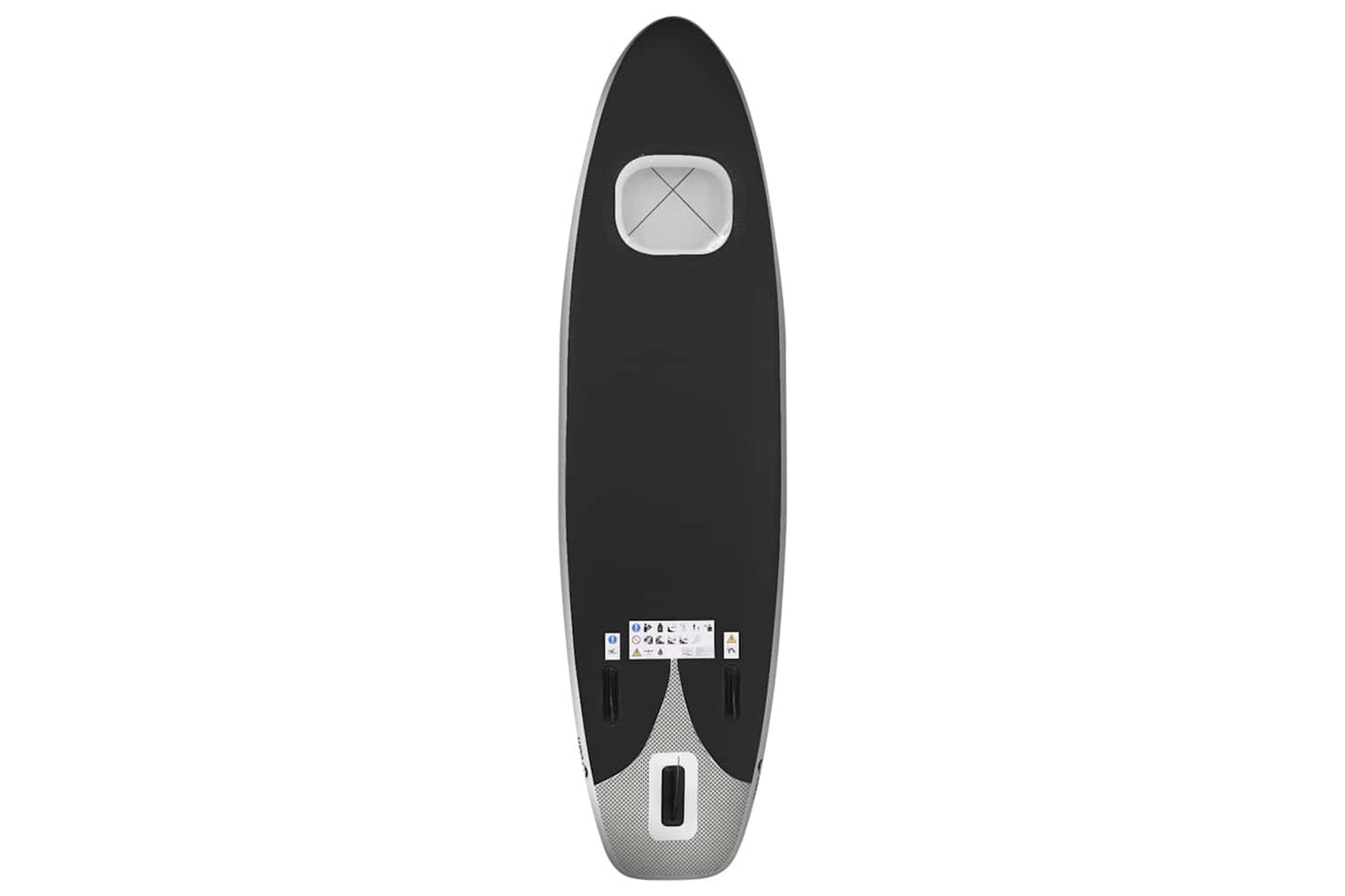 Vidaxl Inflatable Stand Up Paddle Board Set Black 330x76x10 Cm-4