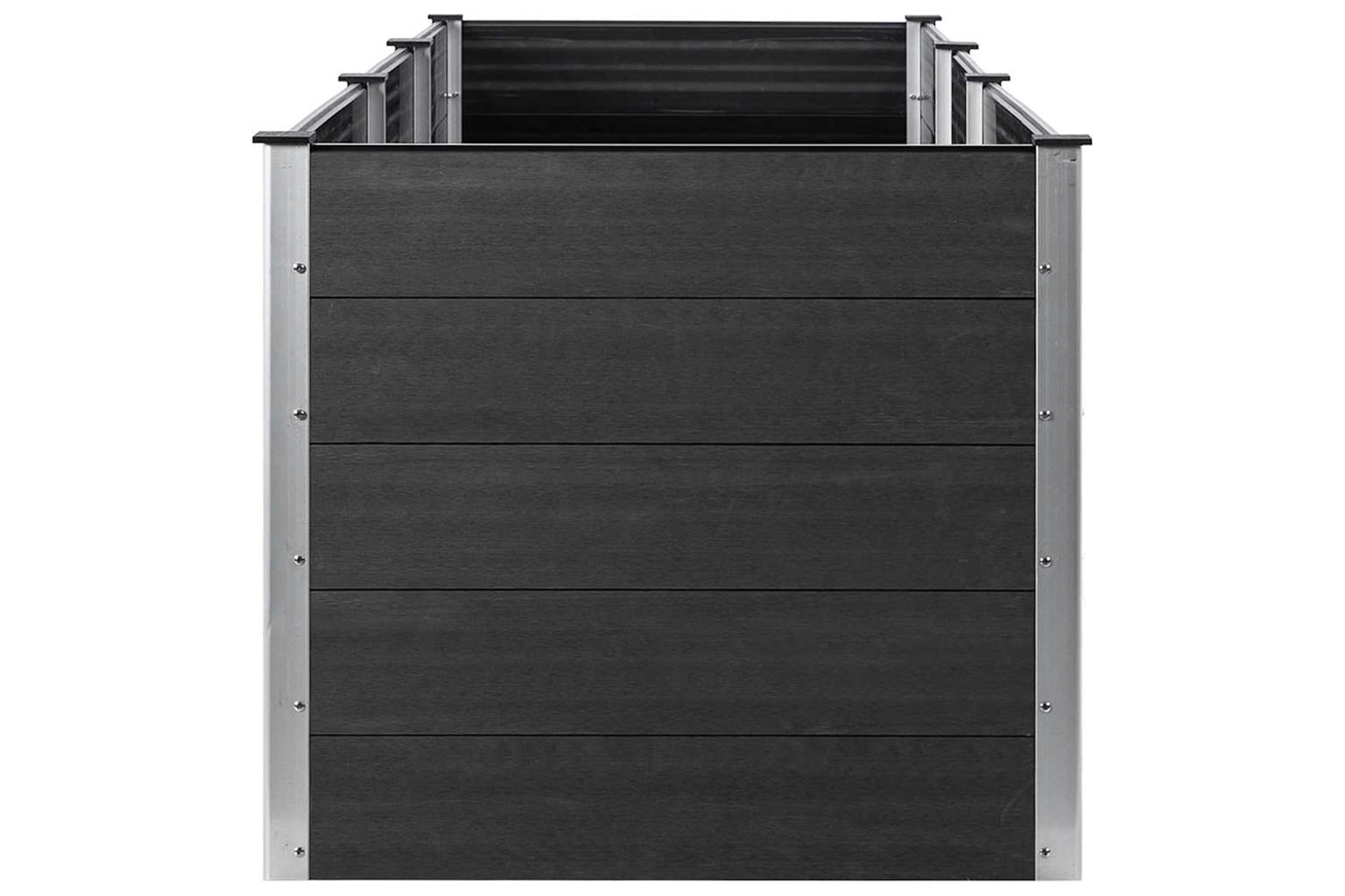 vidaXL 318102 Garden Raised Bed 300x100x91cm Wpc Grey-3