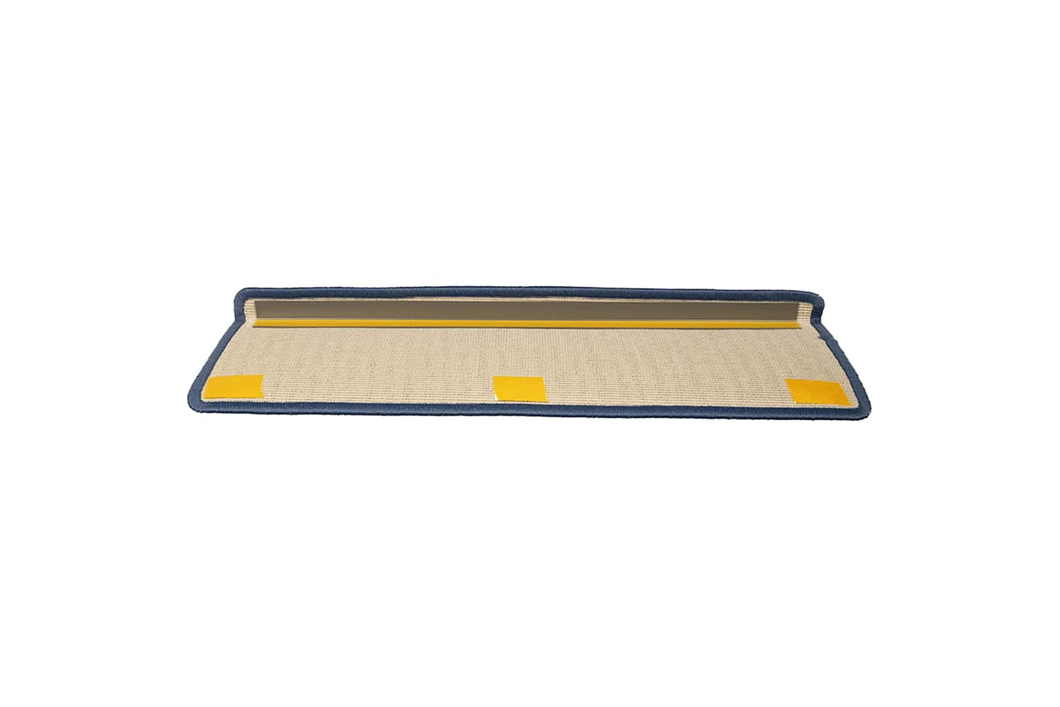 vidaXL 326200 Carpet Stair Treads 15 Pcs 65x21x4cm Purple And Blue-3