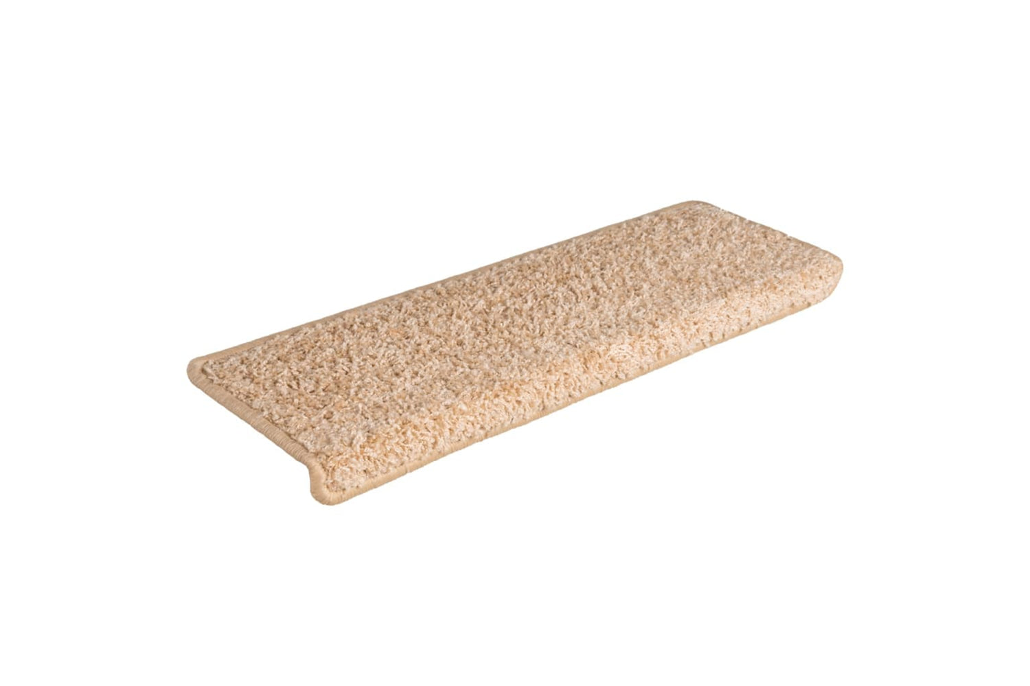 vidaXL 326202 Carpet Stair Treads 15 Pcs 65x21x4cm Gold-2