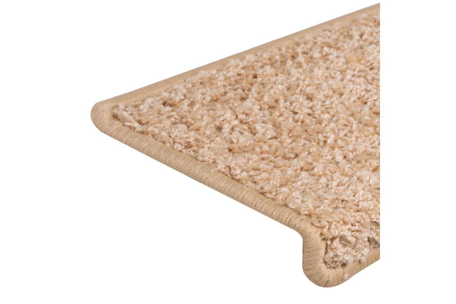 vidaXL 326202 Carpet Stair Treads 15 Pcs 65x21x4cm Gold-6