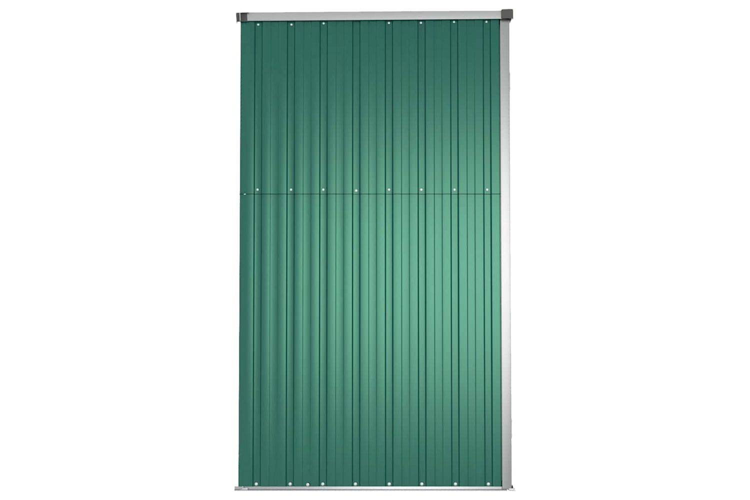 vidaXL 316213 Garden Tool Shed Green 225x89x161cm Galvanised Steel-4
