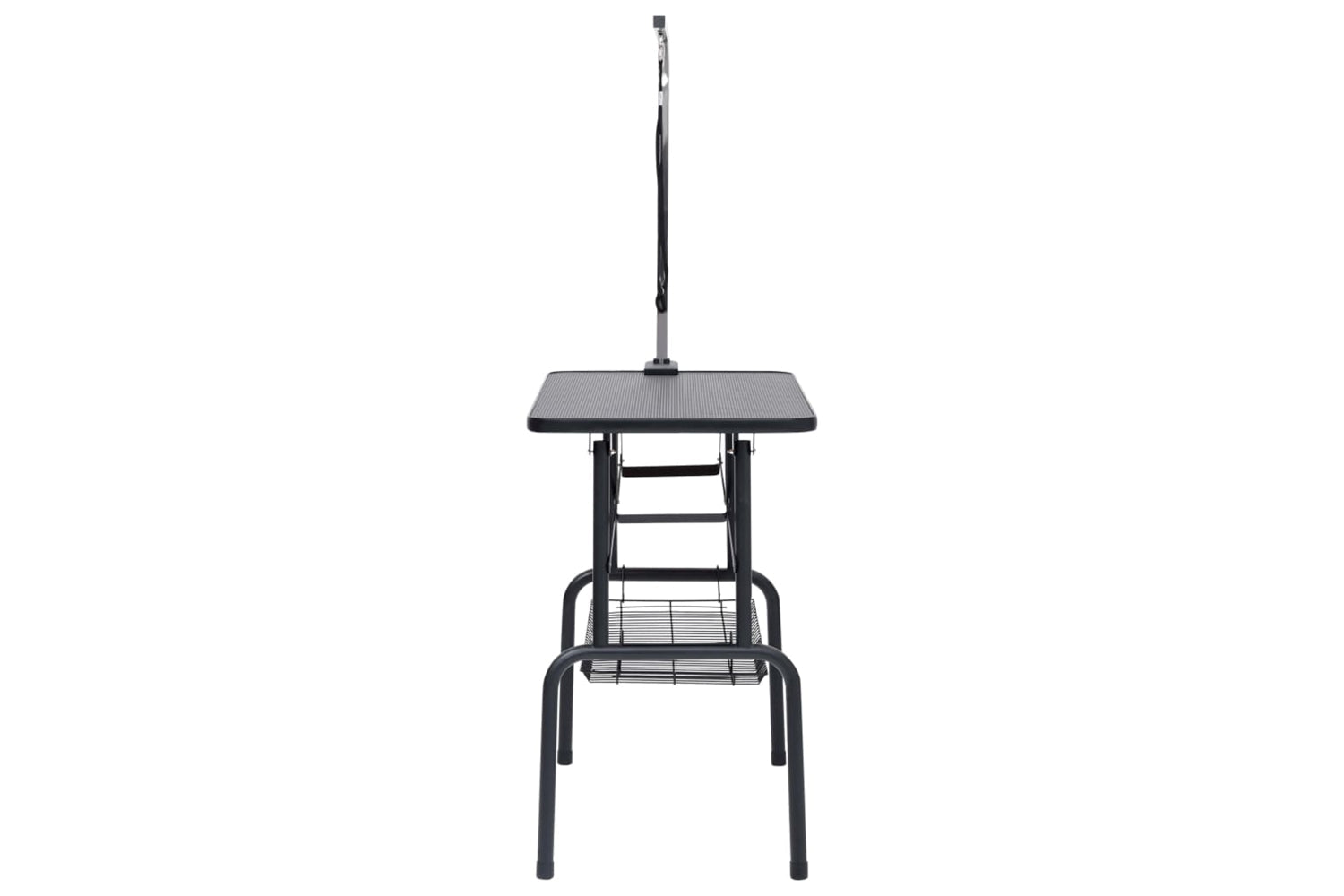 Vidaxl 171067 Adjustable Dog Grooming Table With 1 Loop And Basket-3