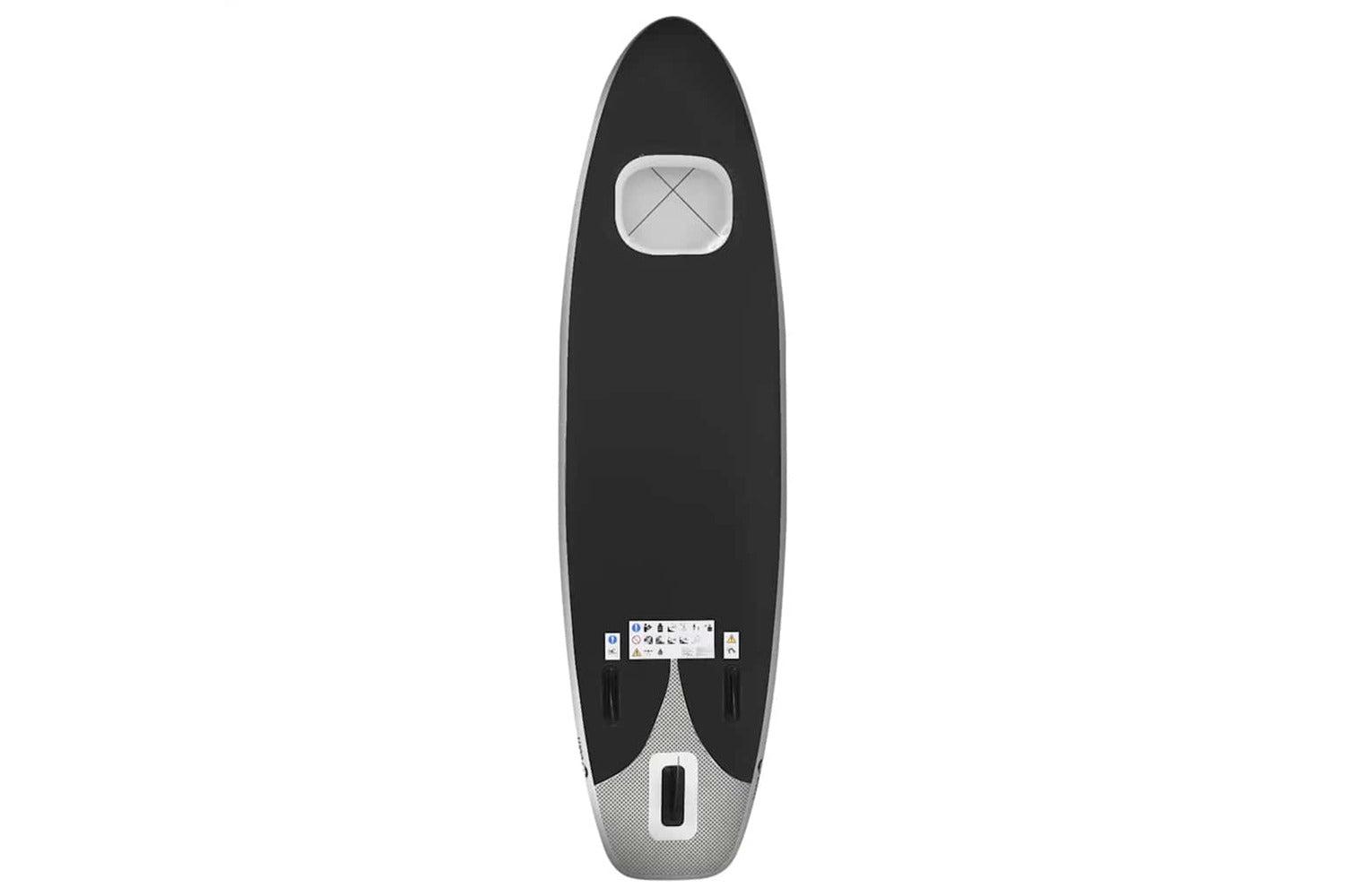 Vidaxl Inflatable Stand Up Paddle Board Set Black 300x76x10 Cm-4