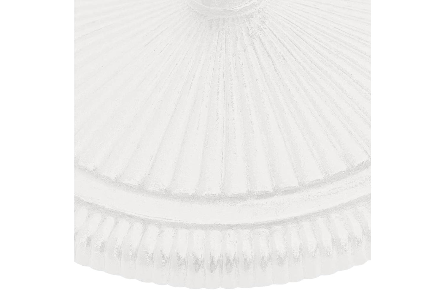 vidaXL 317770 Umbrella Base White 45x45x30cm Cast Iron-7