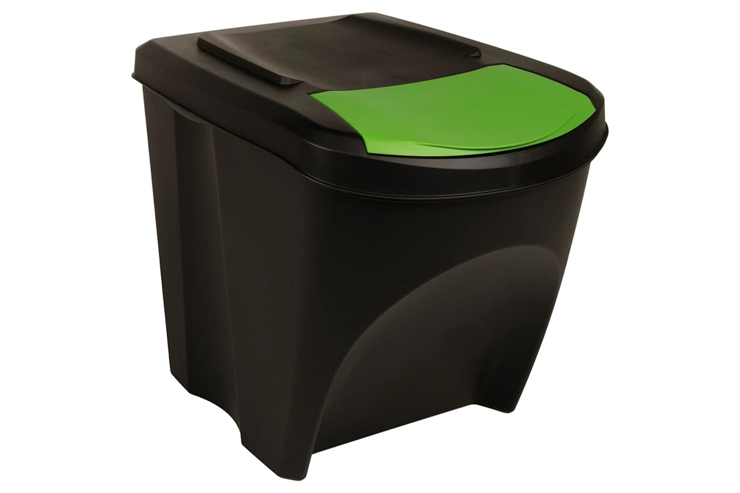 Vidaxl 316184 Stackable Dustbins 3 Pcs Anthracite 75 L-2