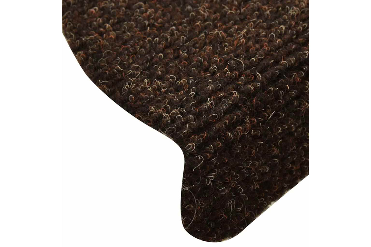 vidaXL Self-adhesive Stair Mats 5 Pcs Brown 65x21x4cm Needle Punch-6
